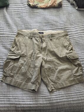 Polo by Ralph Lauren Olive-Tone Cargo Shorts - Men's Sz 42